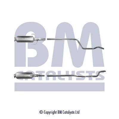 BM CATALYSTS Tahma-/partikelfilter,väljalaskesüst. BM11062P